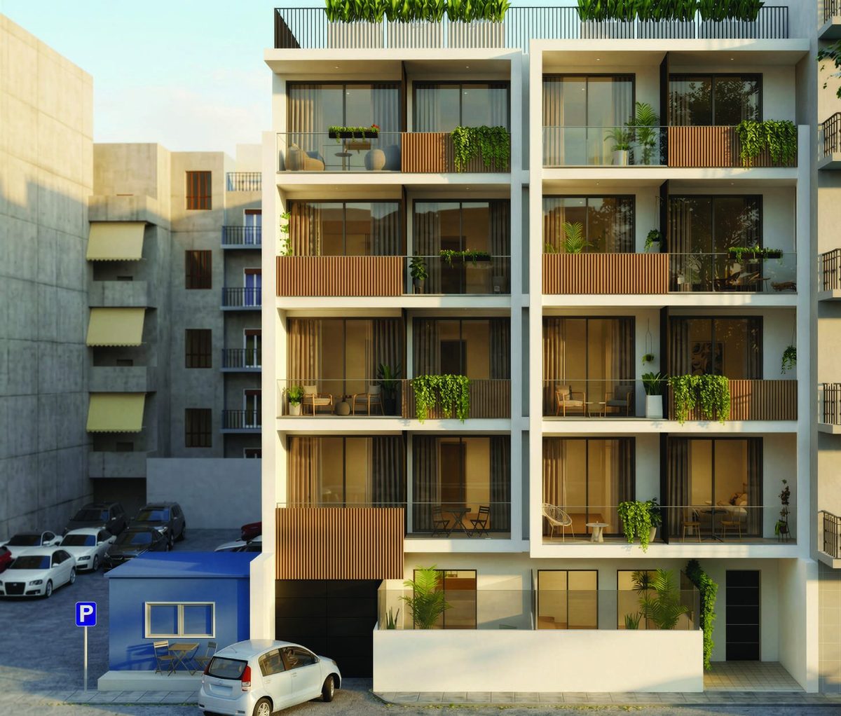 Delos — Exterior render